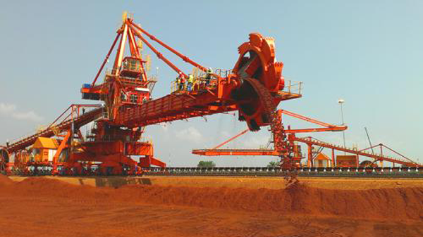 自動化成套鬥輪堆取料機